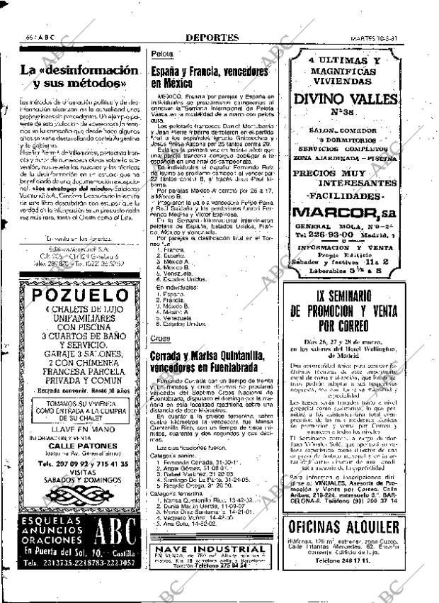 ABC MADRID 10-03-1981 página 82