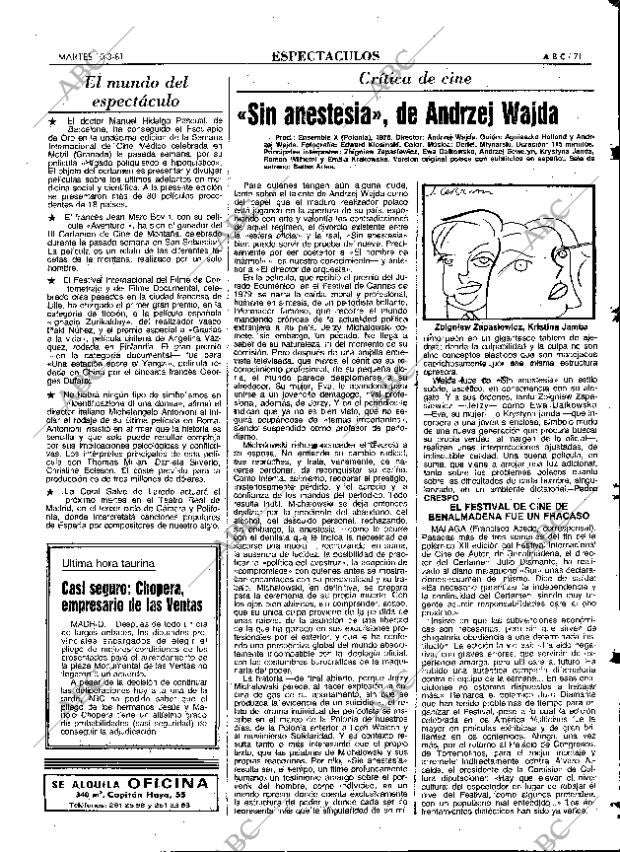 ABC MADRID 10-03-1981 página 87