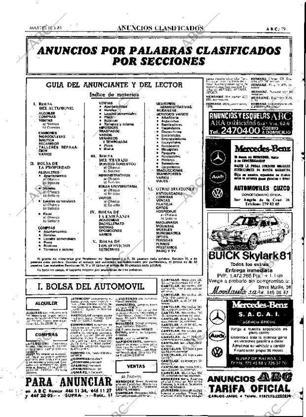 ABC MADRID 10-03-1981 página 95