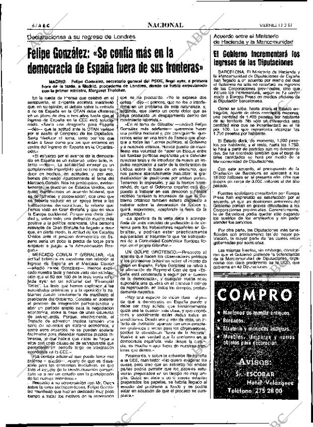 ABC MADRID 13-03-1981 página 14