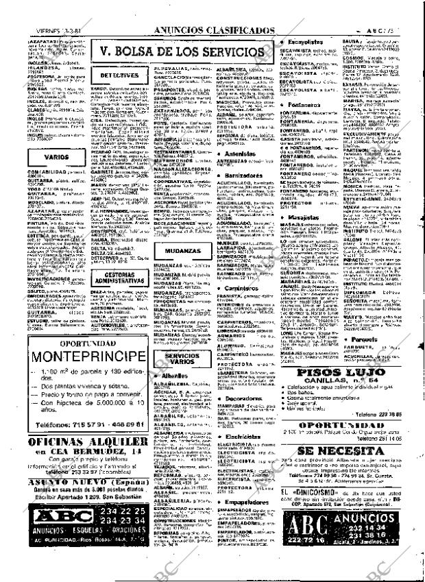 ABC MADRID 13-03-1981 página 81