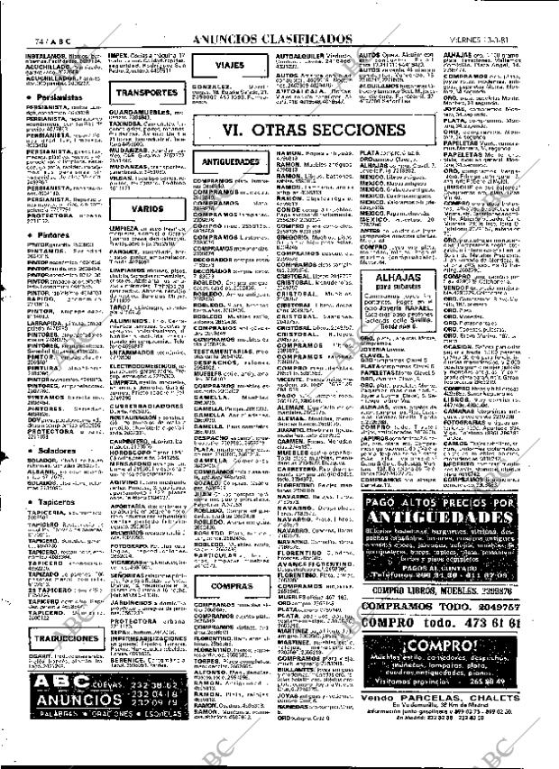 ABC MADRID 13-03-1981 página 82