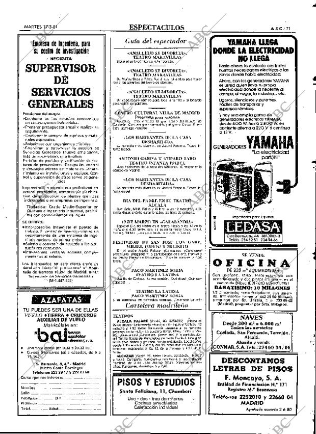 ABC MADRID 17-03-1981 página 83