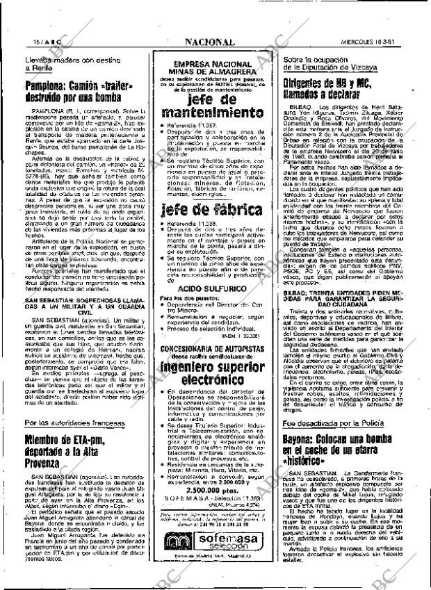 ABC MADRID 18-03-1981 página 28