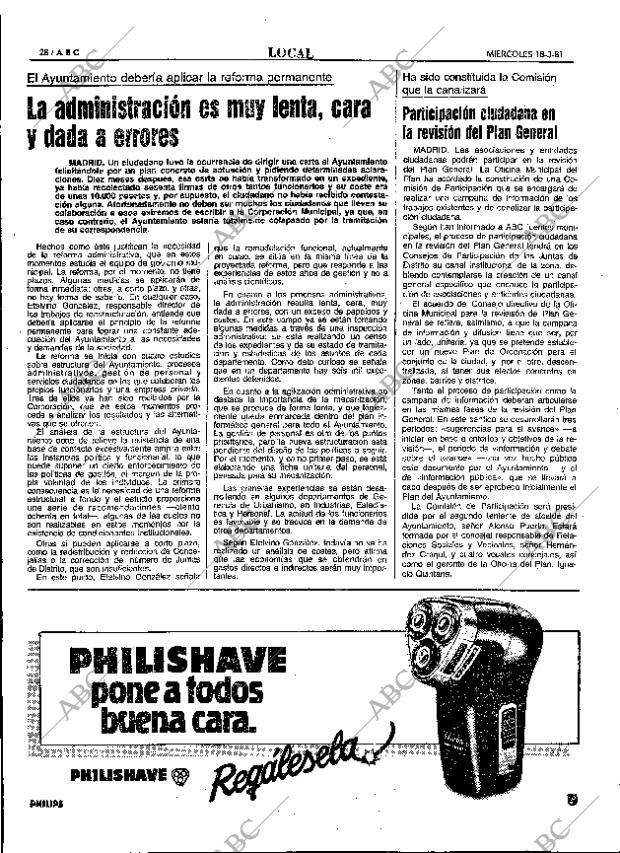 ABC MADRID 18-03-1981 página 40