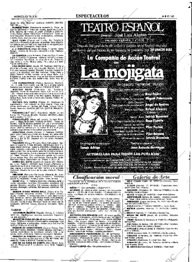 ABC MADRID 18-03-1981 página 77