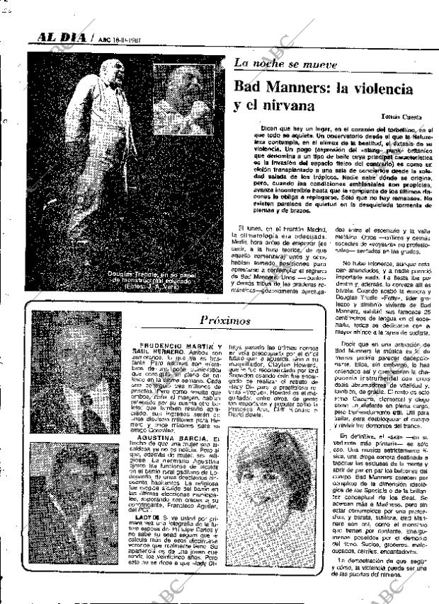 ABC MADRID 18-03-1981 página 92