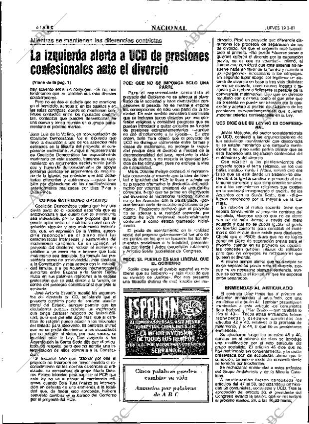 ABC MADRID 19-03-1981 página 14