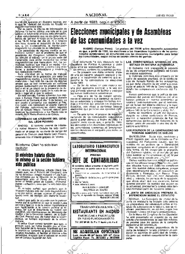 ABC MADRID 19-03-1981 página 16