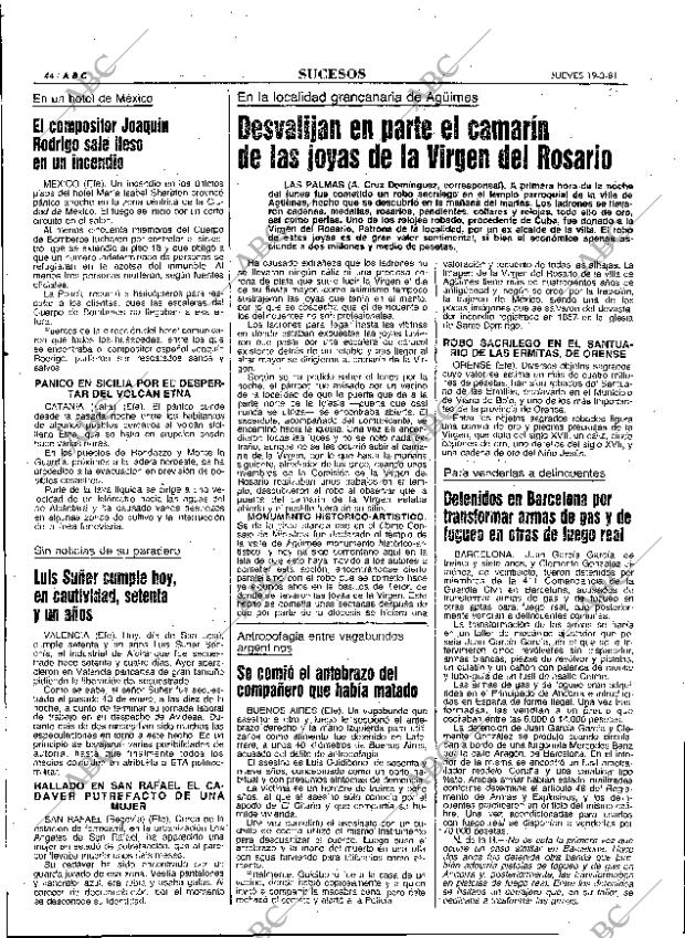 ABC MADRID 19-03-1981 página 52
