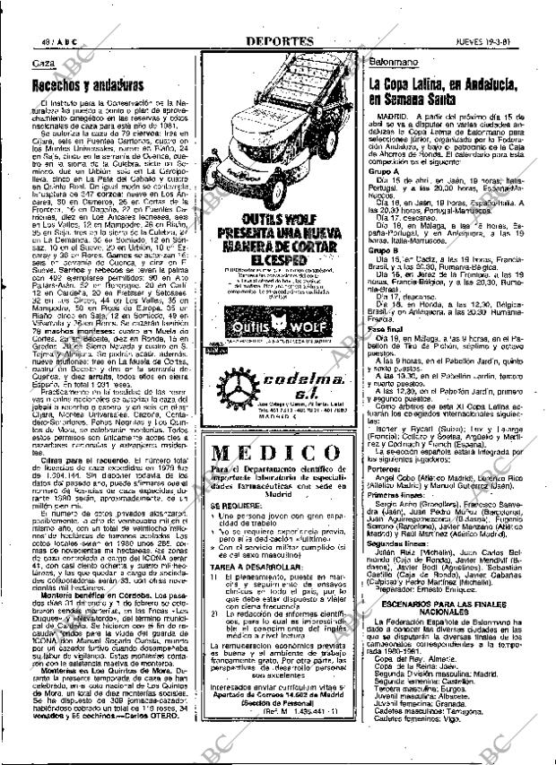 ABC MADRID 19-03-1981 página 56