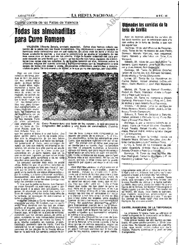 ABC MADRID 19-03-1981 página 57