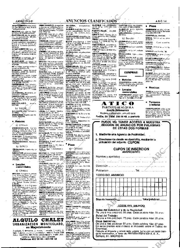 ABC MADRID 19-03-1981 página 69