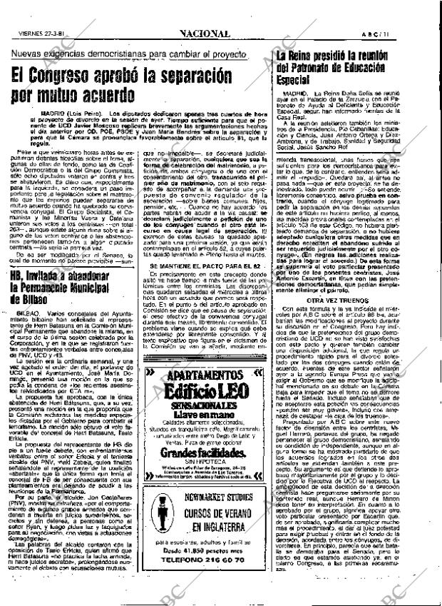 ABC MADRID 27-03-1981 página 19