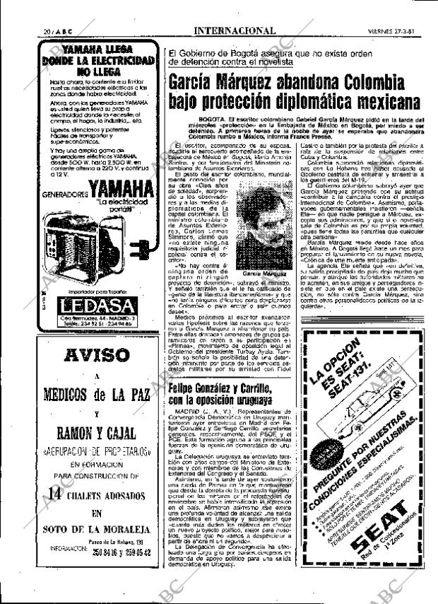 ABC MADRID 27-03-1981 página 28