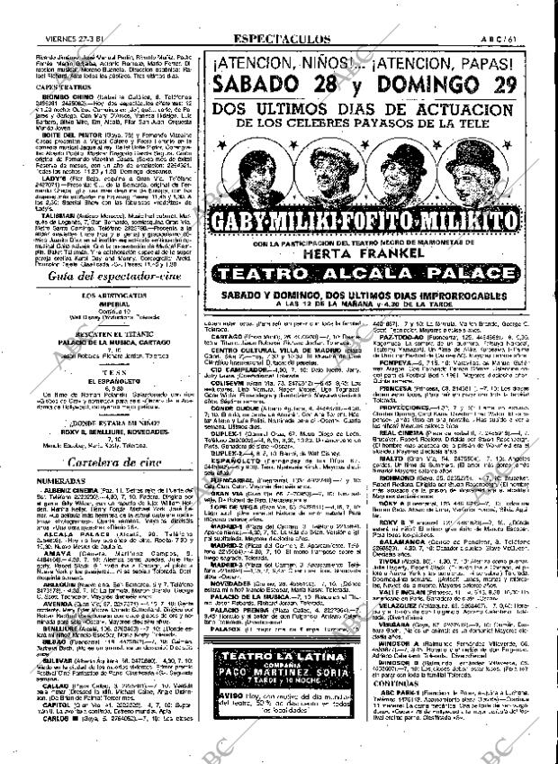 ABC MADRID 27-03-1981 página 69