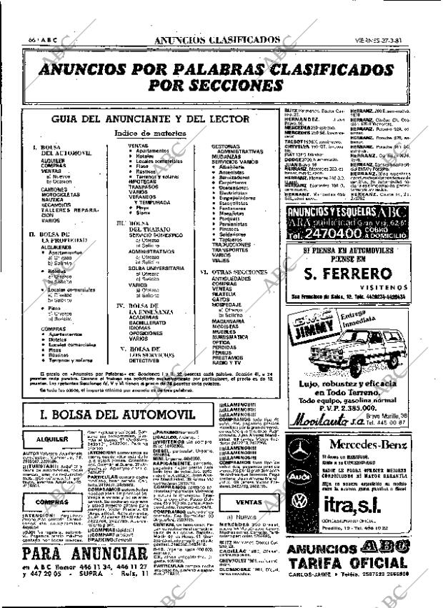 ABC MADRID 27-03-1981 página 74