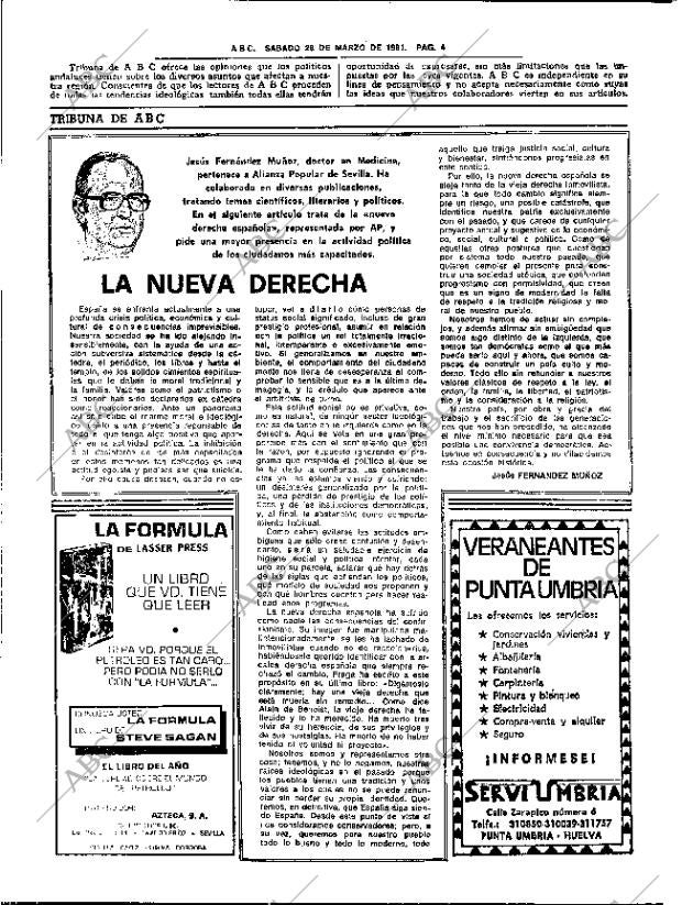 ABC SEVILLA 28-03-1981 página 20