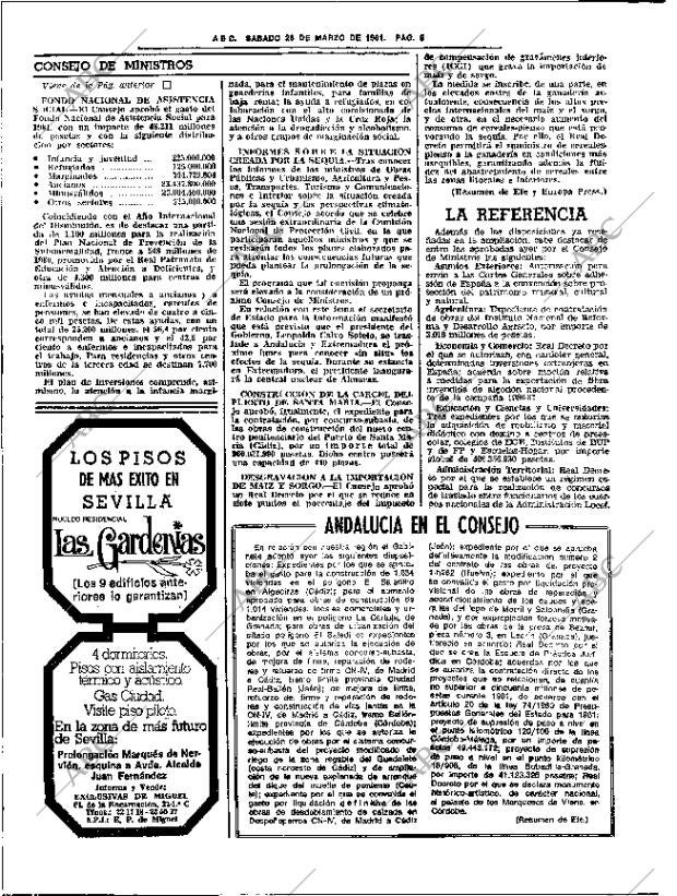 ABC SEVILLA 28-03-1981 página 22