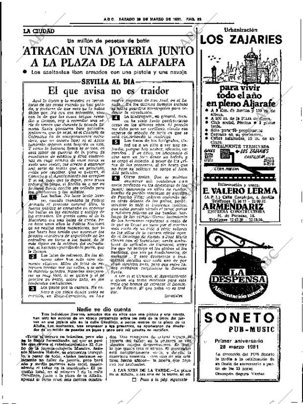 ABC SEVILLA 28-03-1981 página 39