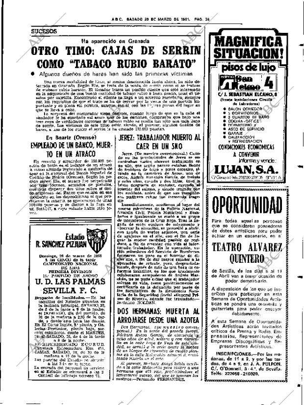 ABC SEVILLA 28-03-1981 página 51