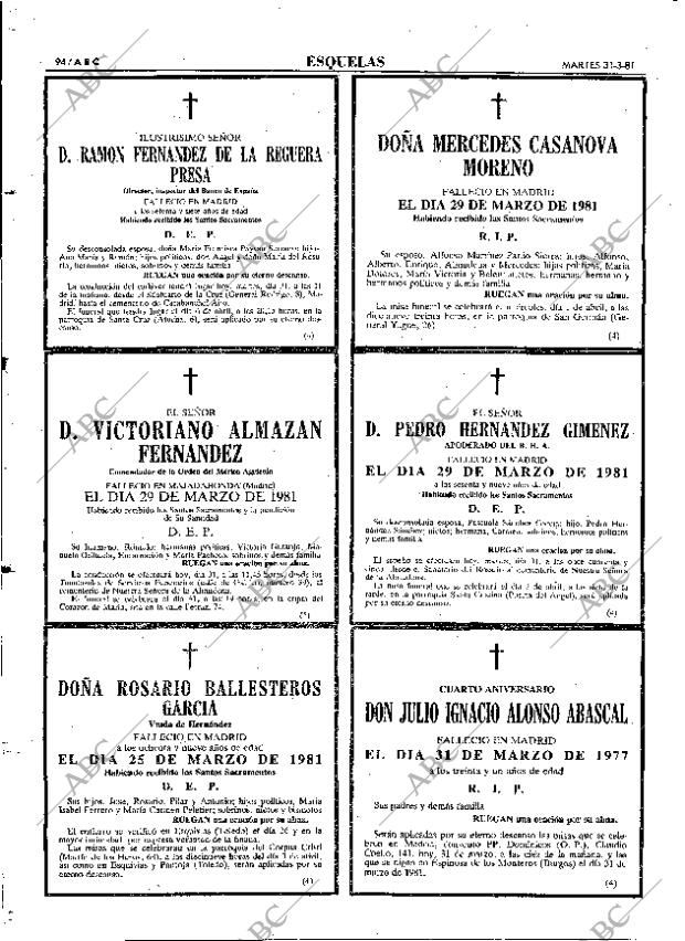 ABC MADRID 31-03-1981 página 106