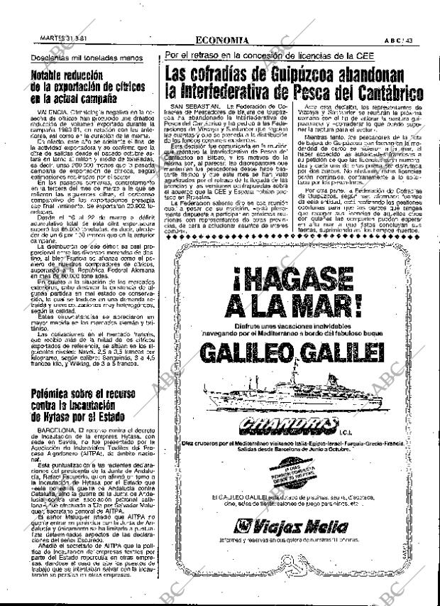 ABC MADRID 31-03-1981 página 55