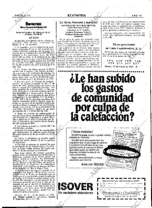 ABC MADRID 31-03-1981 página 57