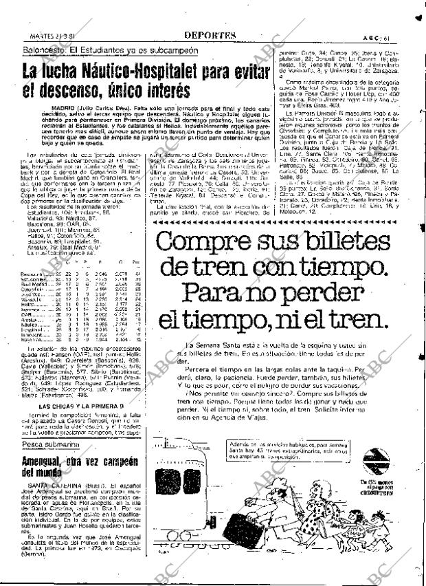 ABC MADRID 31-03-1981 página 73