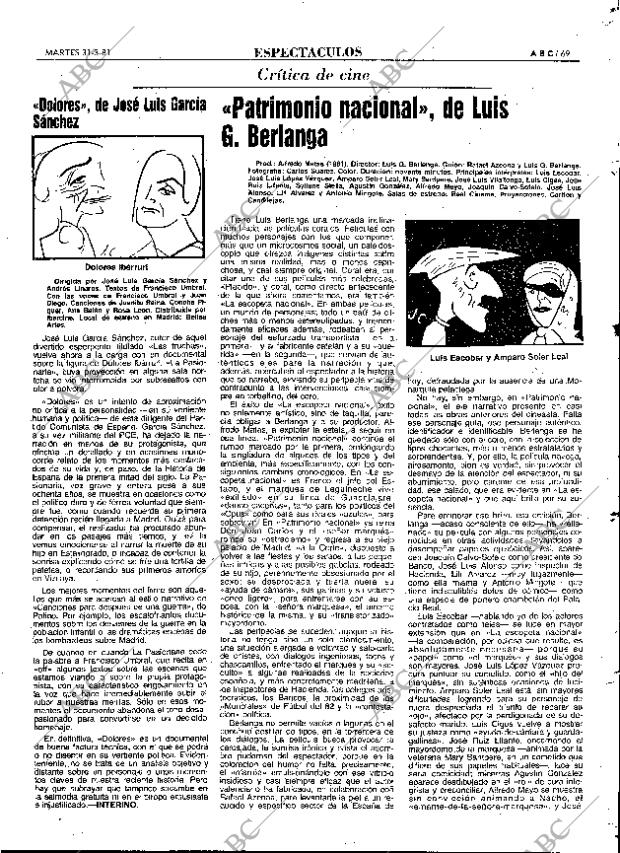 ABC MADRID 31-03-1981 página 81