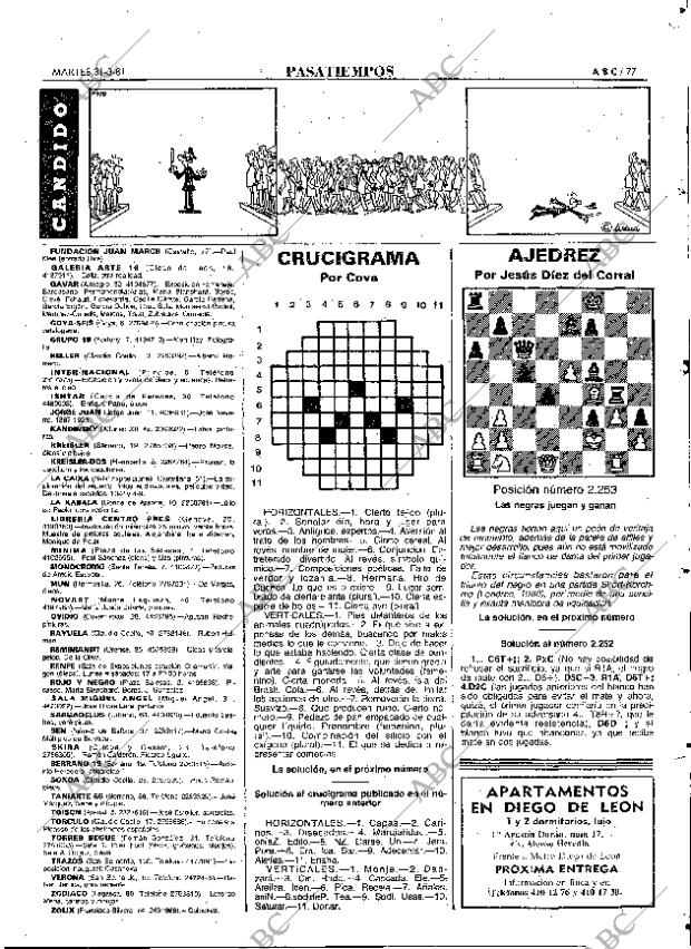 ABC MADRID 31-03-1981 página 89