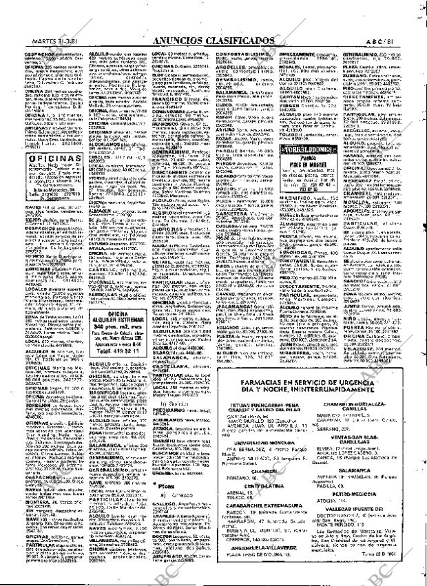 ABC MADRID 31-03-1981 página 93