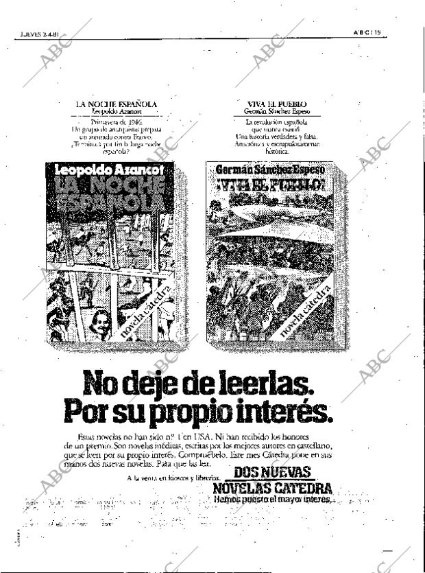 ABC MADRID 02-04-1981 página 23