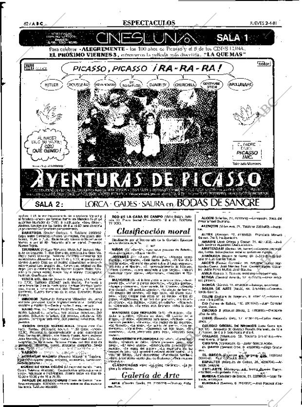 ABC MADRID 02-04-1981 página 70