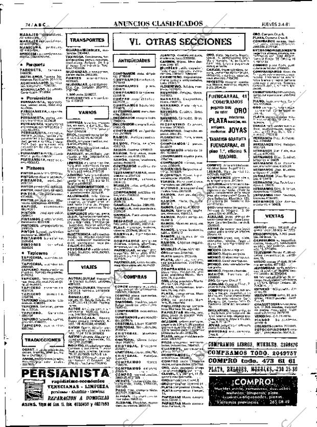 ABC MADRID 02-04-1981 página 82