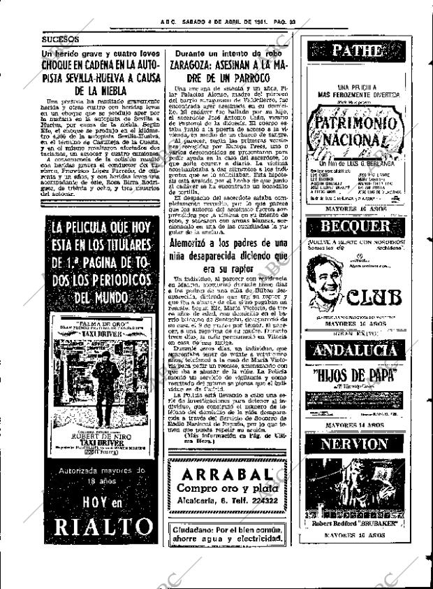 ABC SEVILLA 04-04-1981 página 49