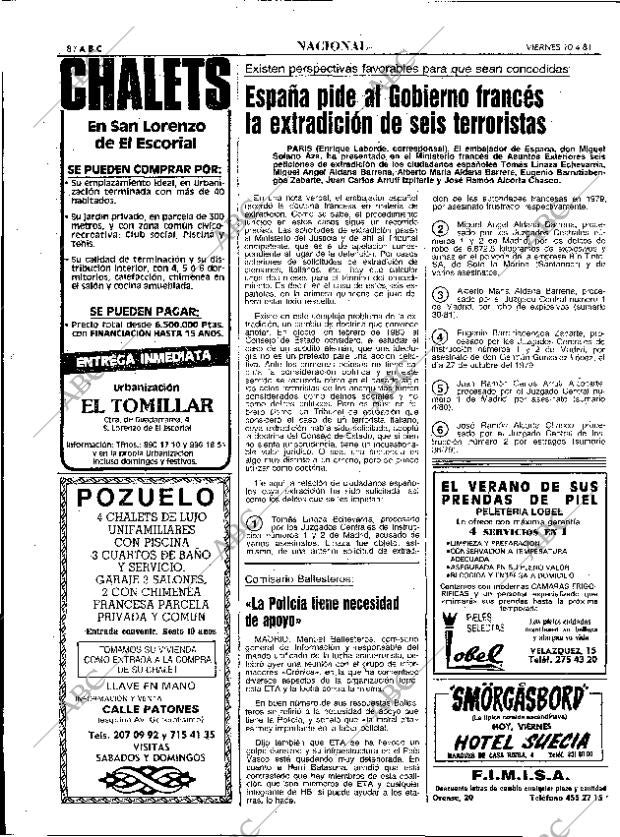 ABC MADRID 10-04-1981 página 20