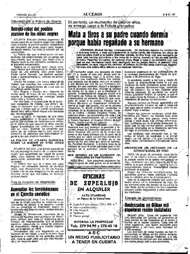 ABC MADRID 10-04-1981 página 61