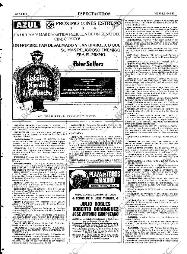 ABC MADRID 10-04-1981 página 72