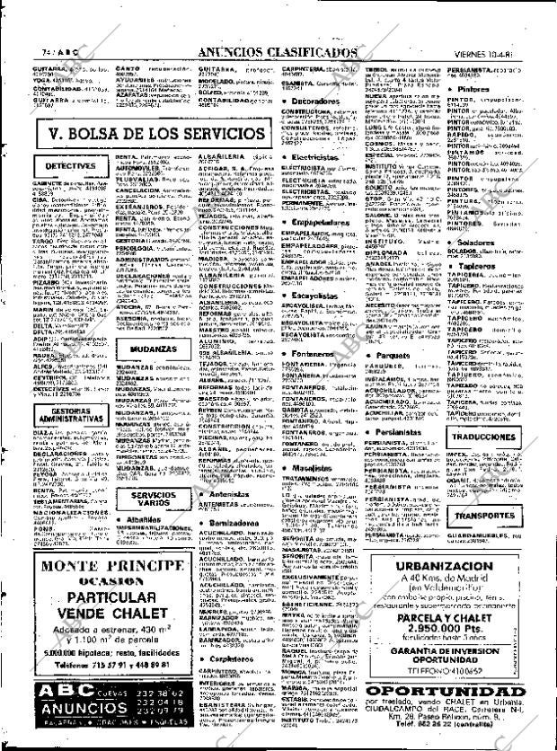 ABC MADRID 10-04-1981 página 86