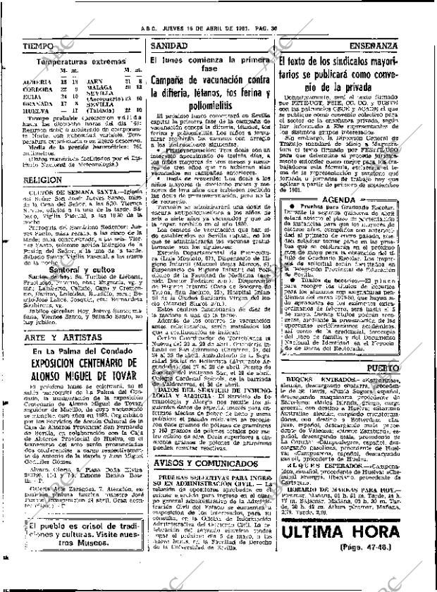 ABC SEVILLA 16-04-1981 página 38