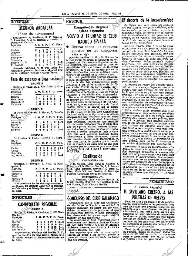 ABC SEVILLA 16-04-1981 página 42