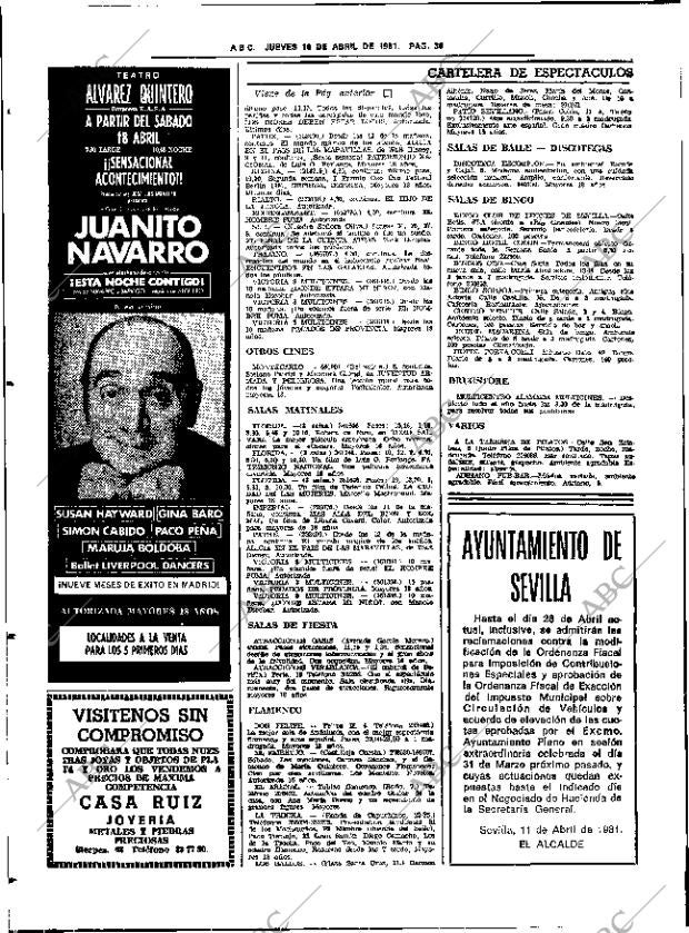 ABC SEVILLA 16-04-1981 página 46