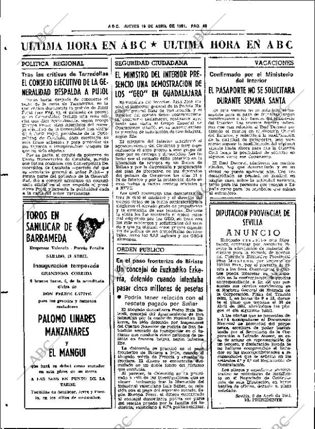 ABC SEVILLA 16-04-1981 página 56