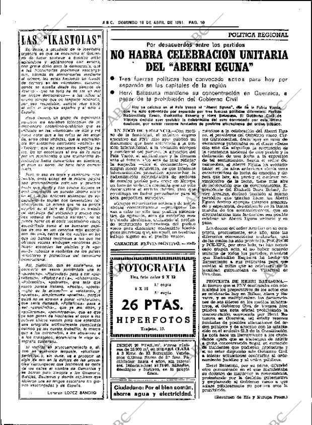 ABC SEVILLA 19-04-1981 página 26