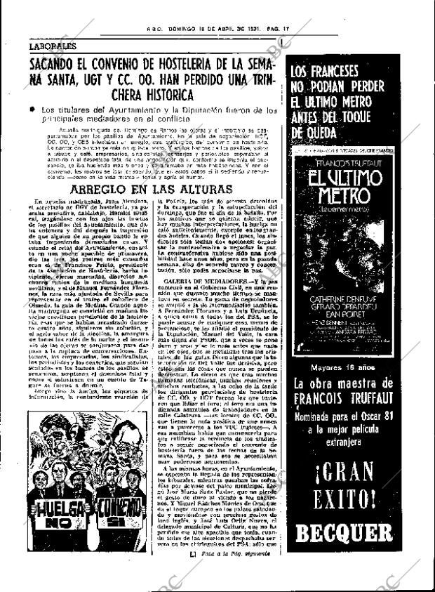 ABC SEVILLA 19-04-1981 página 33