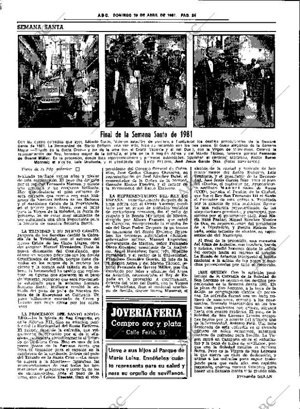 ABC SEVILLA 19-04-1981 página 40