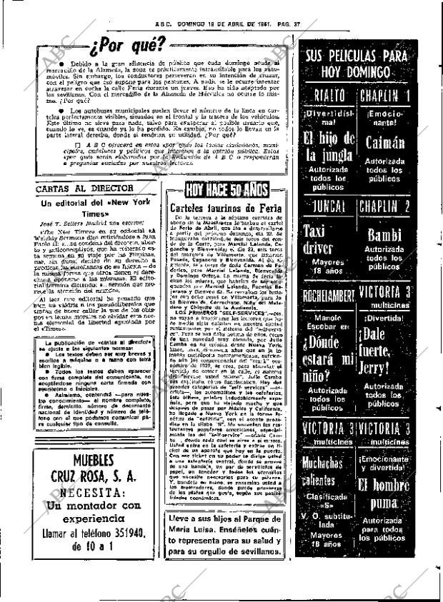 ABC SEVILLA 19-04-1981 página 53