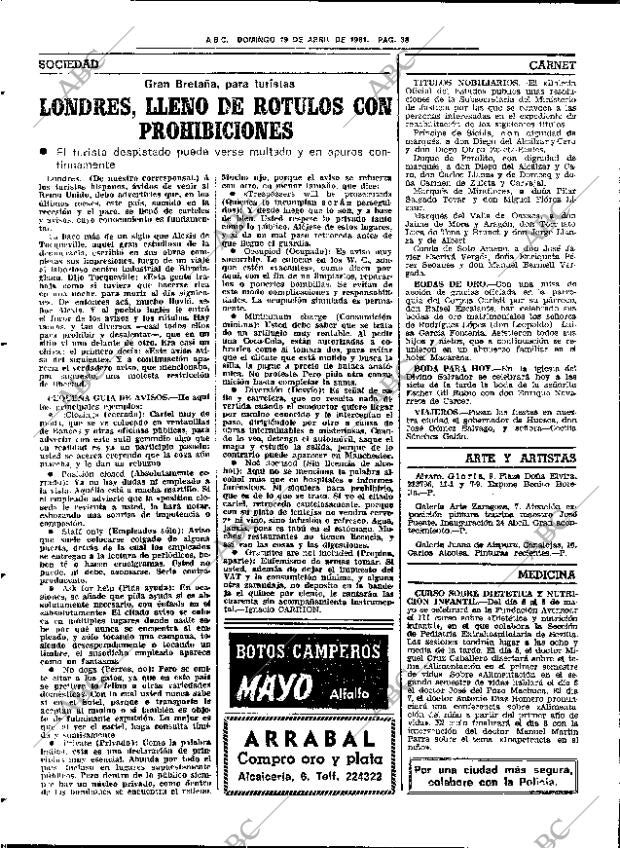 ABC SEVILLA 19-04-1981 página 54