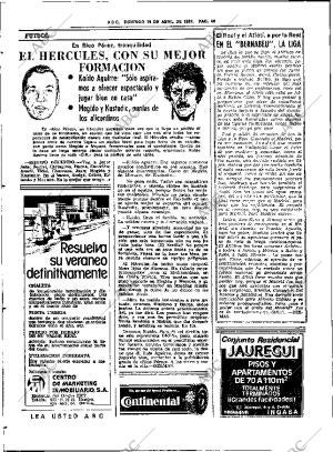 ABC SEVILLA 19-04-1981 página 62